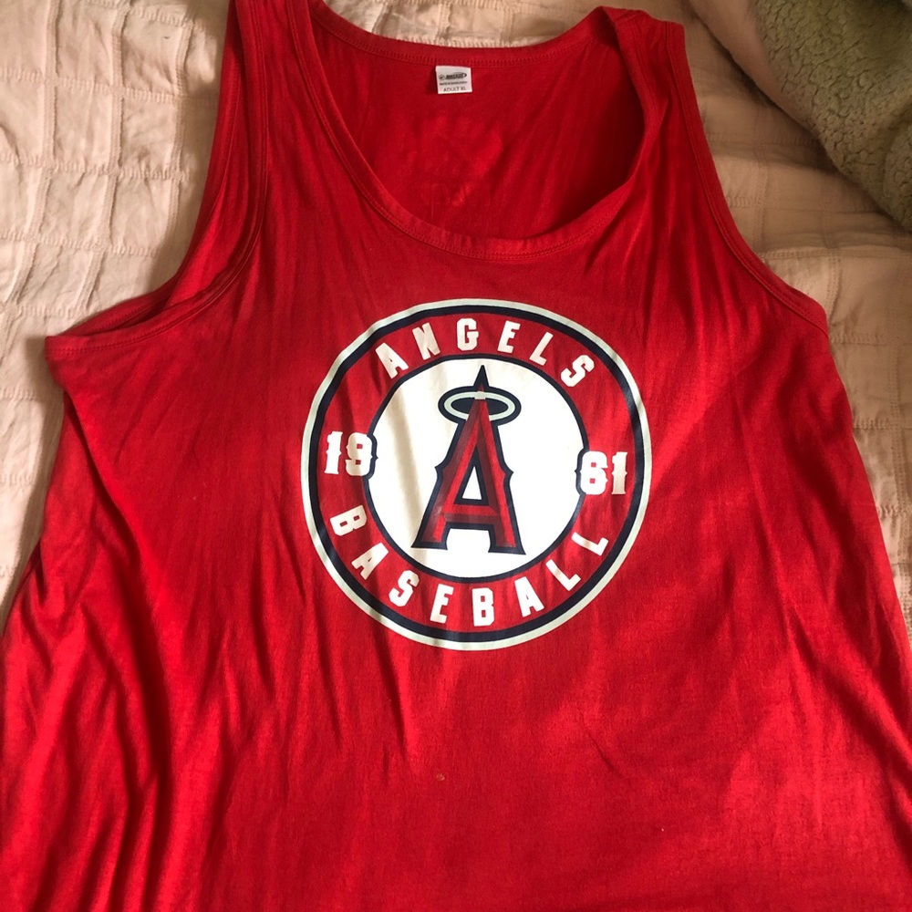 Angels Baseball Tank Top - XL